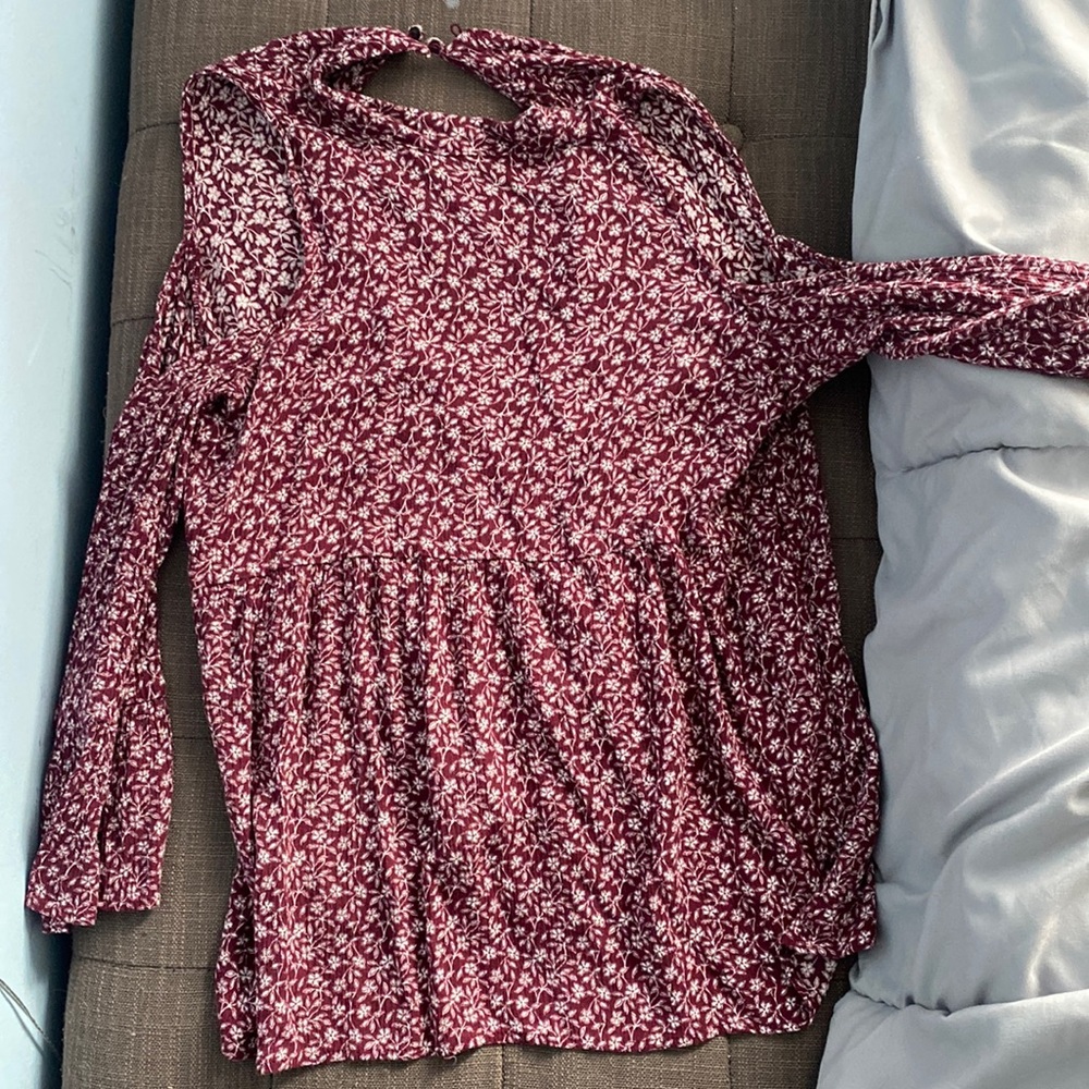 AE Floral Blouse